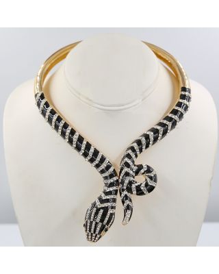 NE-00814-2CL SNAKE NECKLACE