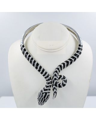 NE-00814-3CL SNAKE NECKLACE
