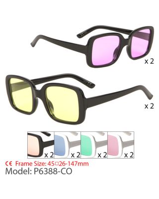 P6388-CO Fashion Sunglasses by Case