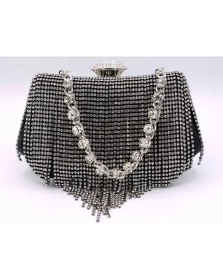 QJ4602 BK EVENNING BAG