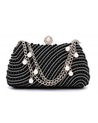 QJ5103 BK EVENNING BAG 