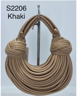 S2206 KH DESIGNER KNOTS STRIP BAG