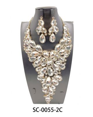 SC-0055 2C GDCR NECKLACE SET