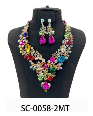 SC-0058 2MT MTGD NECKLACE SET