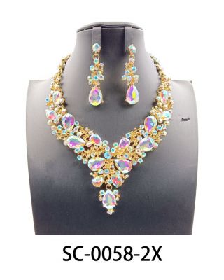 SC-0058 2X GDAB NECKLACE SET