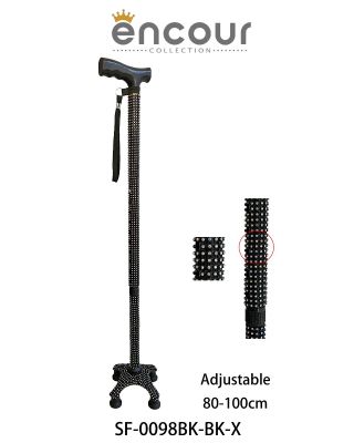 SF-0098 BK-X RHINESTONE QUARD CARD