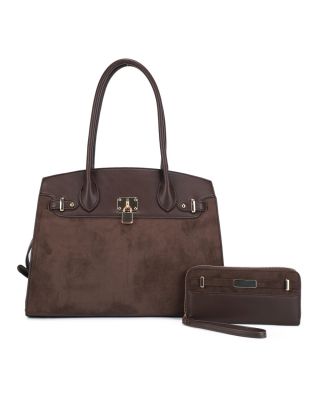 SJ60111CF SET SAUDADE SATCHEL BAG WITH WALLET