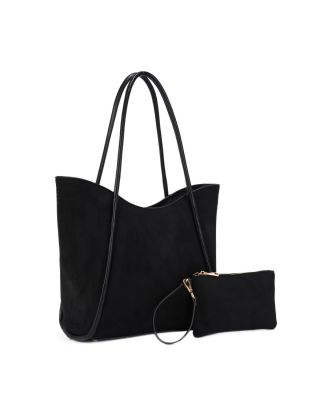 SJ60119SET BK SAUDADE DESIGNER BAG WITH WALLET