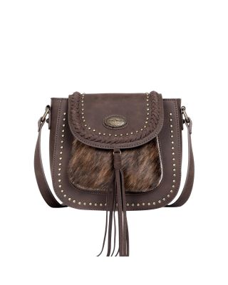 TR128-8360 CF Trinity Ranch Hair-On Collection Crossbody Bag