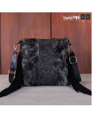 TR159G-9360 BK Trinity Ranch Hair-On Cowhide/TR159G-9360 Trinity Ranch Hair-On Cowhide