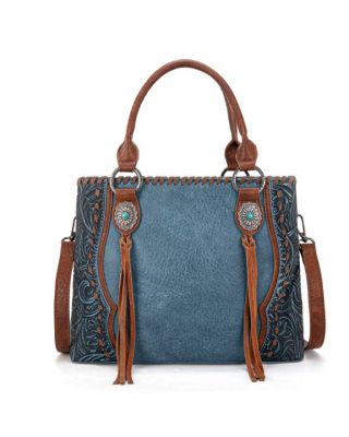 TR192G-8322 JN Trinity Ranch Concho Collection Tote/Crossbody
