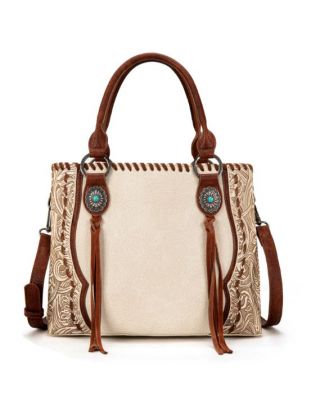 TR192G-8322 TN Trinity Ranch Concho Collection Tote/Crossbody