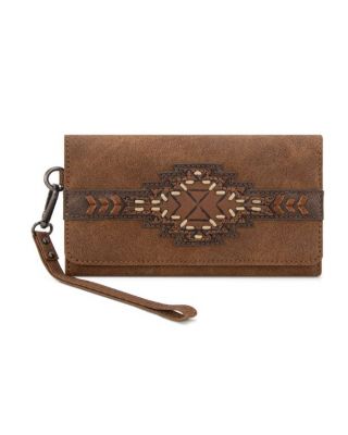 TR196-W018 BR Trinity Ranch Aztec Collection Wallet