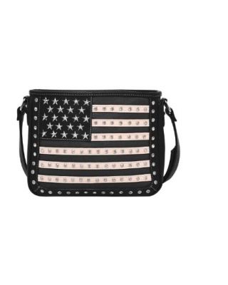 US04G-8287 BK Montana West American Pride Concealed Carry Crossbody