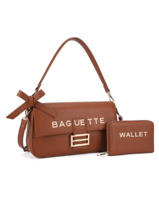UW-20743SET BR BAG UETTE CROSS BODY BAG WITH WALLET