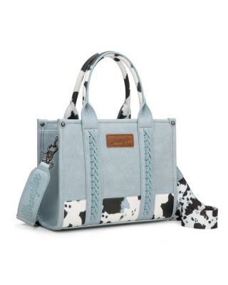 SP-WG102-8120SCOW-BL Wrangler Deer Print Concealed Carry Tote/Crossbody