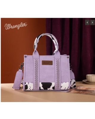 SP-WG102-8120SCOW-PP Wrangler Deer Print Concealed Carry Tote/Crossbody