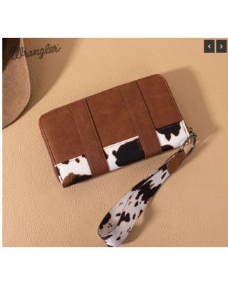 WG102-W006 BR Wrangler Cow Print Wall