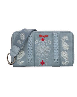 WG134-W006 JN Wrangler Bandana Paisley Print Wallet