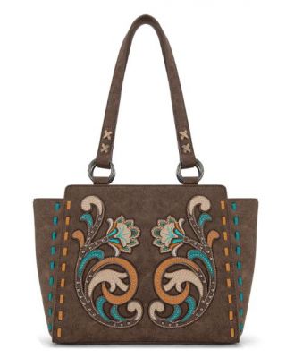 MW1348-8250 CF Montana West Embroidered Tote Bag
