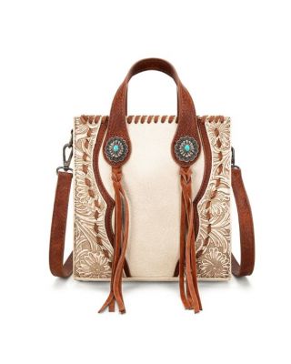 TR192-1605 TN Trinity Ranch Concho Collection Mini Tote/Crossbody