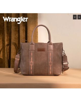 WG199-1824 DKH Wrangler Carry-All Aztec Expandable Tote/Crossbody