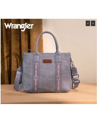 WG199-1824 JN Wrangler Carry-All Aztec Expandable Tote/Crossbody