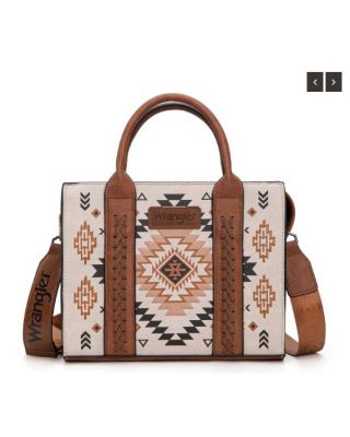 WG2206-8120S TN Wrangler Aztec Pattern Print -Tote/Crossbody