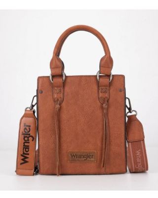 WG270-8119 BR Wrangler North South Mini Tote/Crossbody