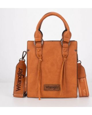 WG270-8119 LBR Wrangler North South Mini Tote/Crossbody
