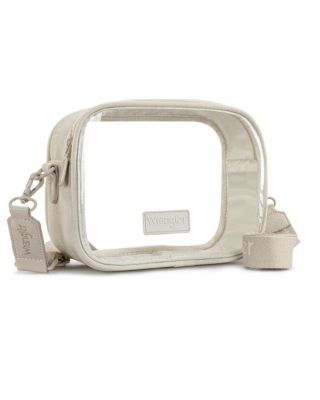 WG229-603 BG Wrangler Clear Crossbody Bag/Stadium Bag