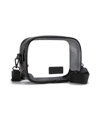 WG229-603 BK Wrangler Clear Crossbody Bag/Stadium Bag
