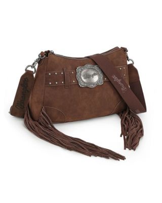 WG241-2022 CF Wrangler Fringe Buckle Hobo Bag/Crossbody Bag