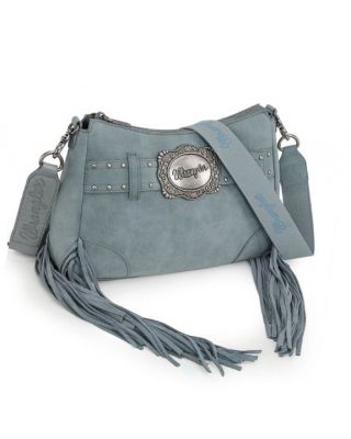 WG241-2022 JN Wrangler Fringe Buckle Hobo Bag/Crossbody Bag