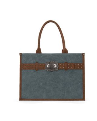 WG250G-8119 JN Wrangler Buckle Concealed Carry Large Tote