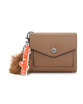 WG274-W079 KH Wrangler Tri-Fold Wallet with Keyring Pom Pom