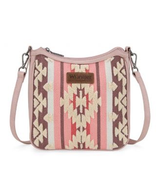 WG275-2003 PK Wrangler Sherpa Aztec Canvas Crossbody