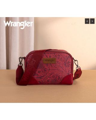 WG277-1833BD Wrangler Vintage Floral Printed Small Crossbody Bag 