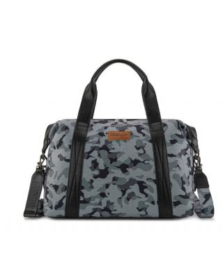 WG286-5110BK Wrangler Camo Print Collection Duffle Bag
