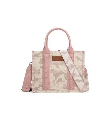 WG286-8120SPK Wrangler Camo Print Concealed Carry Tote/Crossbody