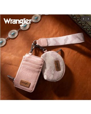 WG286-W0051PK Wrangler Camo Print Dual Pouch Wristle