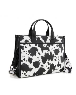 WG288-8119COW-BK Wrangler Carry-All Large Tote Work Tote 
