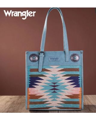 WG52-G8317 TQ Wrangler Aztec Concealed Carry Tote