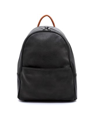 WS-19178 BK Vintage Spray Printed Backpack
