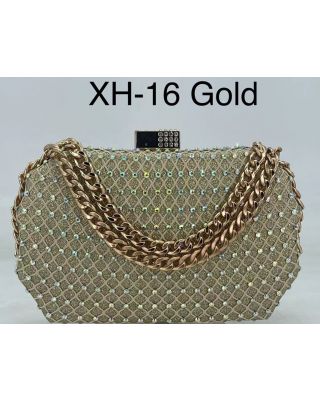 XH-16 GD CLUCH EVENING BAG
