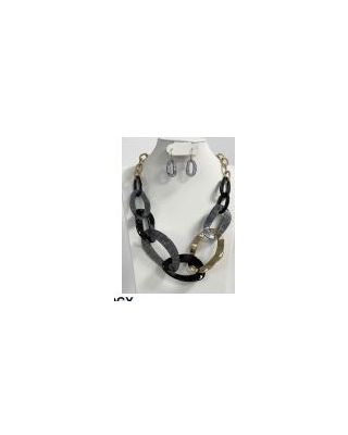 YNE4116 DGY NECKLACE SET