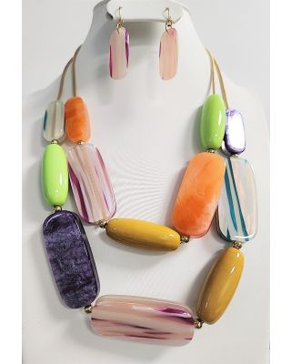 YNE4774 MT NECKLACE SET