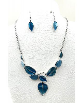 YNE5117 BL NECKLACE SETS