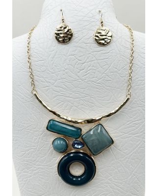 YNE5119 GTL NECKLACE SET