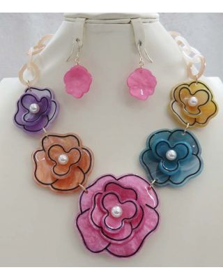 YNE5131 MT NECKLACE SET